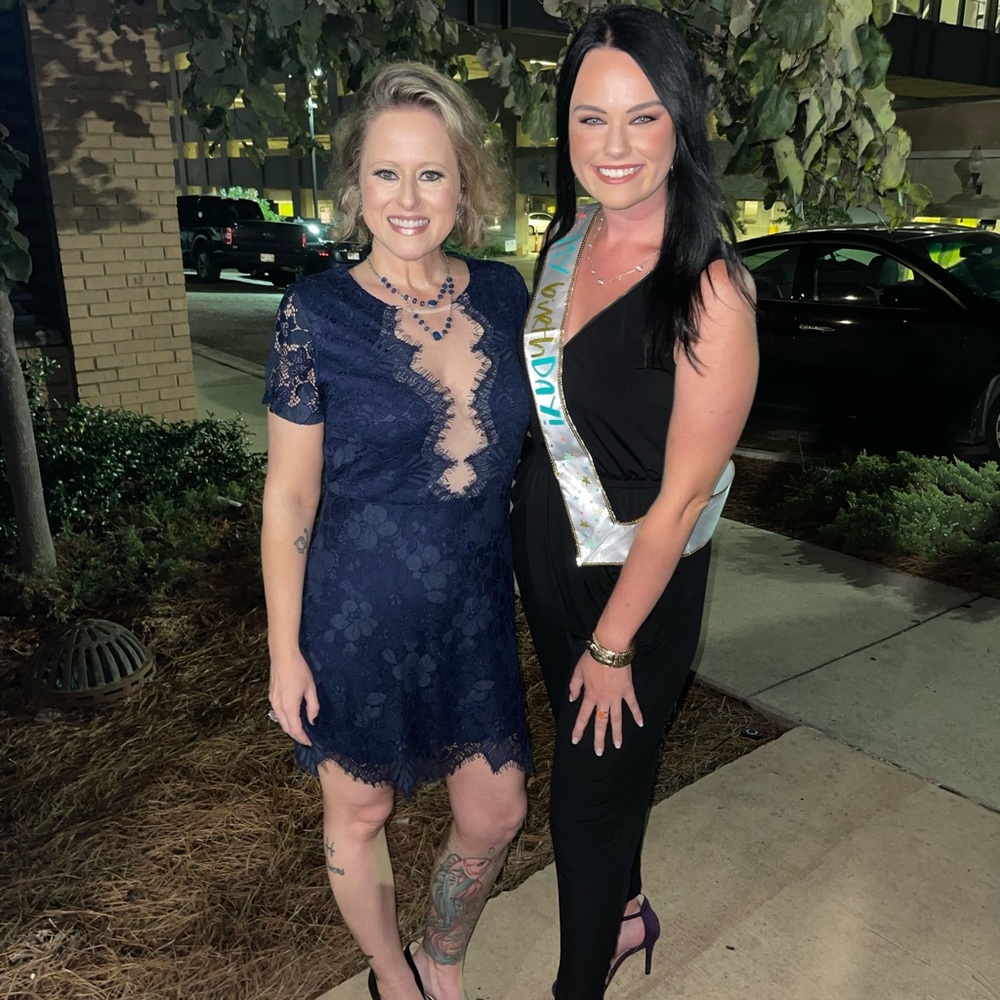 Blue Lace Dress